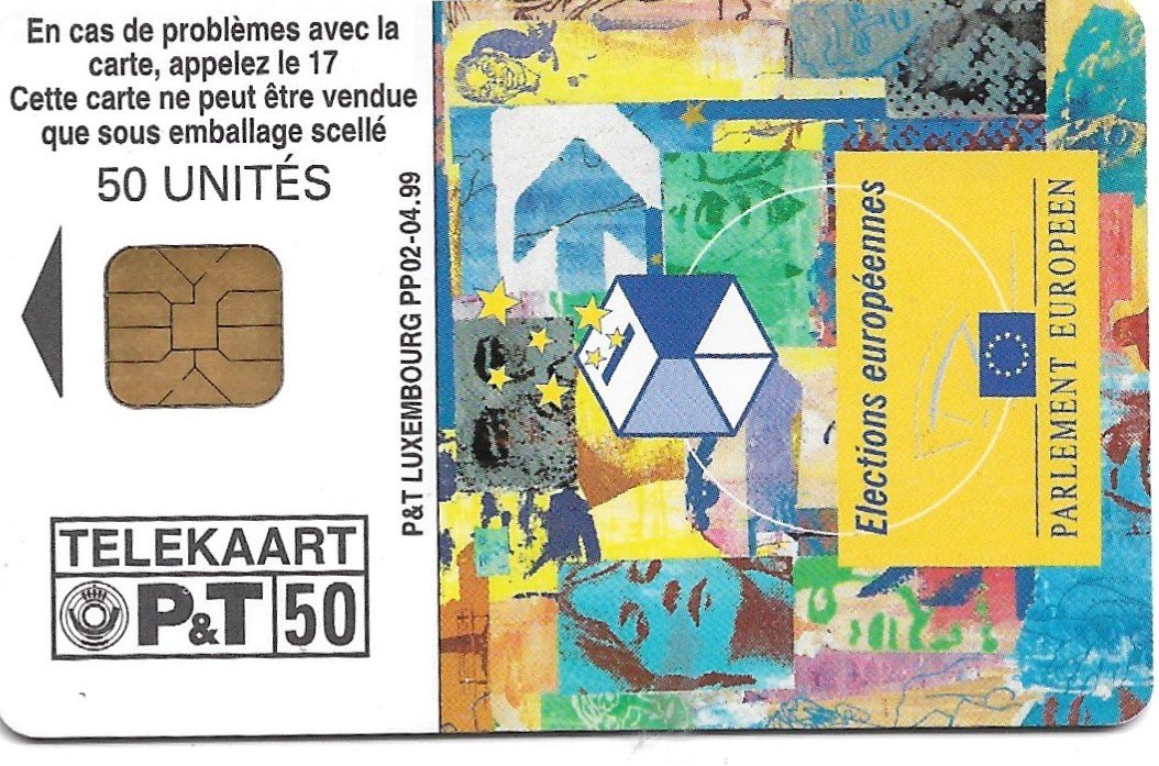 TARJETA TELEFONICA LUXEMBURGO 50 UNIDADES ARTE 1999