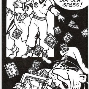 TARJETA TELEFONICA LUXEMBURGO 25 UNIDADES CARICATURA 1998