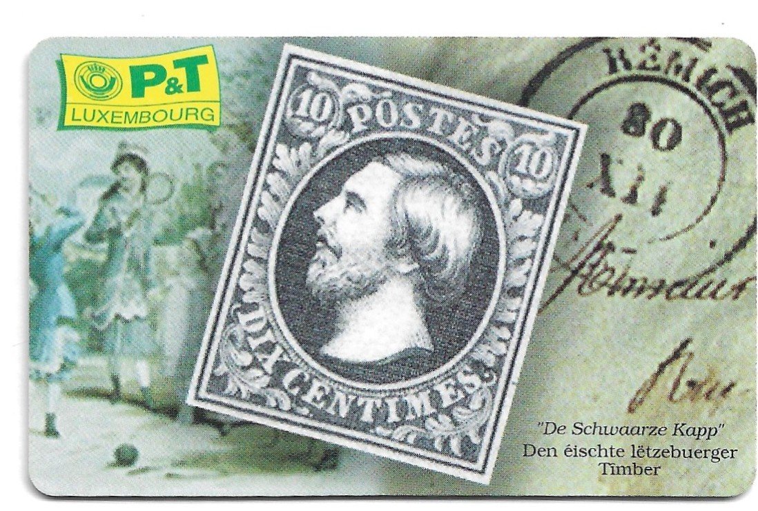 TARJETA TELEFONICA LUXEMBURGO 50 UNIDADES ARTE 1997