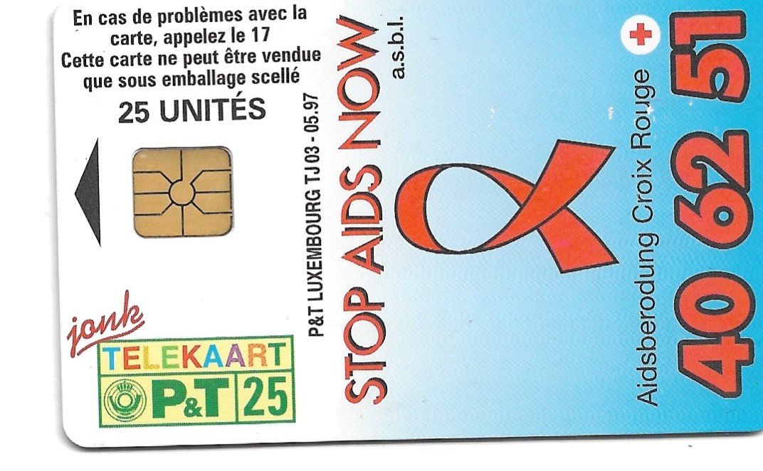 TARJETA TELEFÓNICA LUXEMBURGO 25 UNIDADES CARICATURA 1997