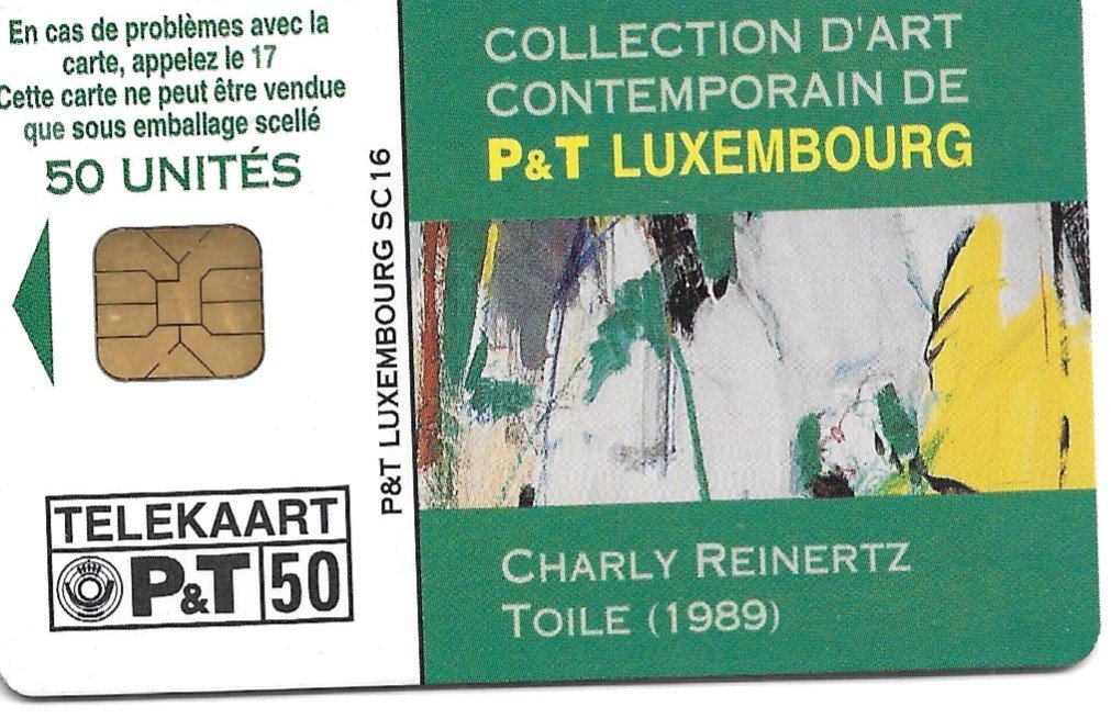 TARJETA TELEFÓNICA LUXEMBURGO 50 UNIDADES ARTE 1997
