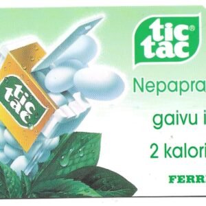 TARJETA TELEFONICA LIECHTENSTEIN 50 UNIDADES TIC-TAC