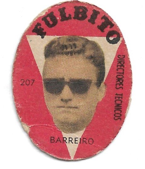 FIGURITA ARGENTINA FULBITO BARREIRO N°207