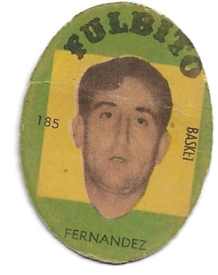 FIGURITA ARGENTINA FULBITO FERNANDEZ N°185