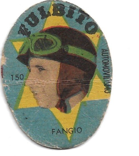 FIGURITA ARGENTINA FULBITO FANGIO N°150