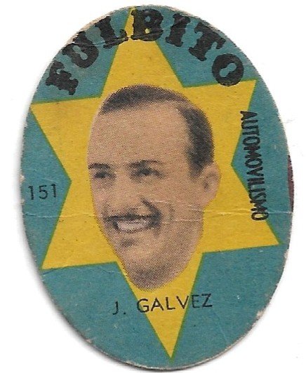 FIGURITA ARGENTINA FULBITO J.GALVEZ N°151