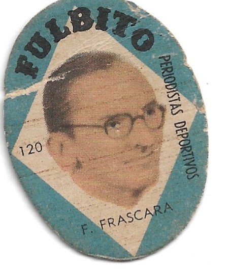 FIGURITA ARGENTINA FULBITO F.FRASCARA N°120