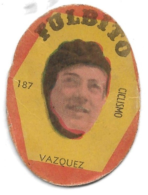 FIGURITA ARGENTINA FULBITO VAZQUEZ N°187