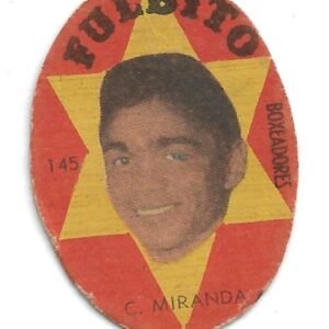FIGURITA ARGENTINA FULBITO C.MIRANDA N°145