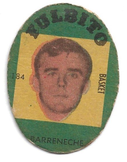 FIGURITA ARGENTINA FULBITO BARRENCHE N°184