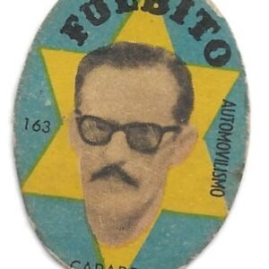 FIGURITA ARGENTINA FULBITO CAPARROS N°163