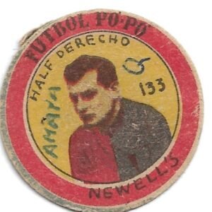 FIGURITA ARGENTINA FUTBOL PO-PO AMAYA NEWELL´S N°133