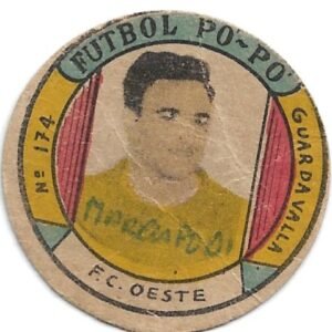 FIGURITA ARGENTINA FUTBOL PO-PO MAREAPODI F.C OESTE N°174