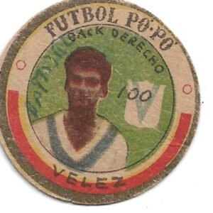 FIGURITA ARGENTINA FUTBOL PO-PO VELEZ N°100