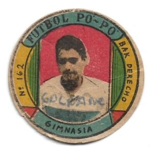 FIGURITA ARGENTINA FUTBOL PO-PO GIMNASIA GOLIVANE N°162