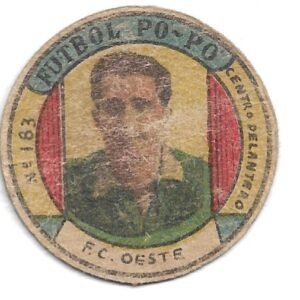 FIGURITA ARGENTINA FUTBOL PO-PO F.C OESTE. R N°183