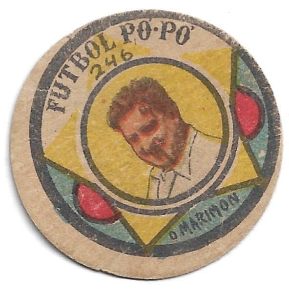 FIGURITA ARGENTINA FUTBOL PO-PO O.MARIMON N°246