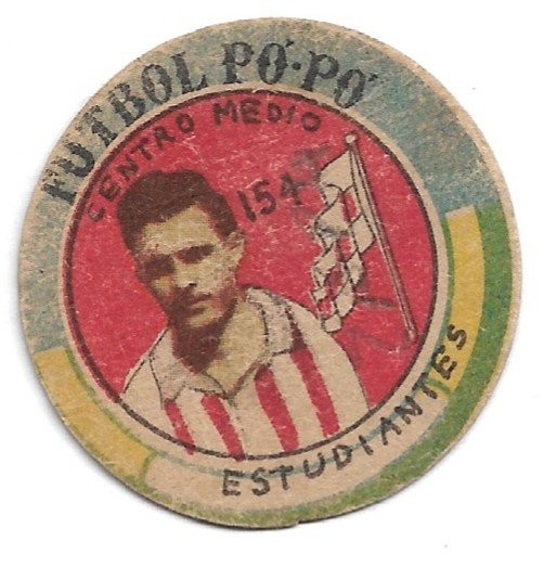 FIGURITA ARGENTINA FUTBOL PO-PO ESTUDIANTES N°154