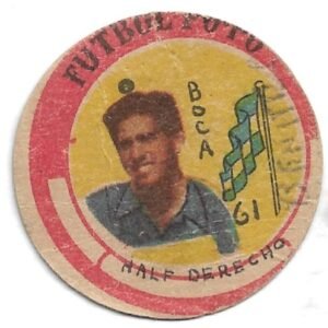 FIGURITA ARGENTINA FUTBOL PO-PO BOCA N°61