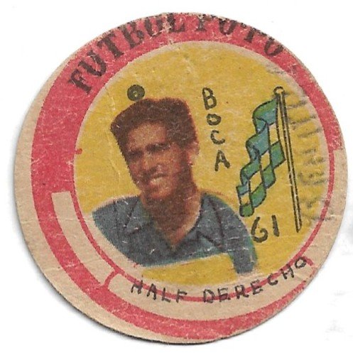 FIGURITA ARGENTINA FUTBOL PO-PO BOCA N°61