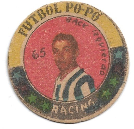 FIGURITA ARGENTINA FUTBOL PO-PO RACING N°65