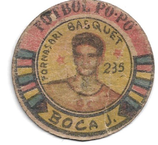 FIGURITA ARGENTINA FUTBOL PO-PO BOCA N°235