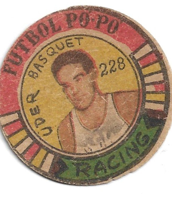 FIGURITA ARGENTINA FUTBOL PO-PO RACING UDER N°228