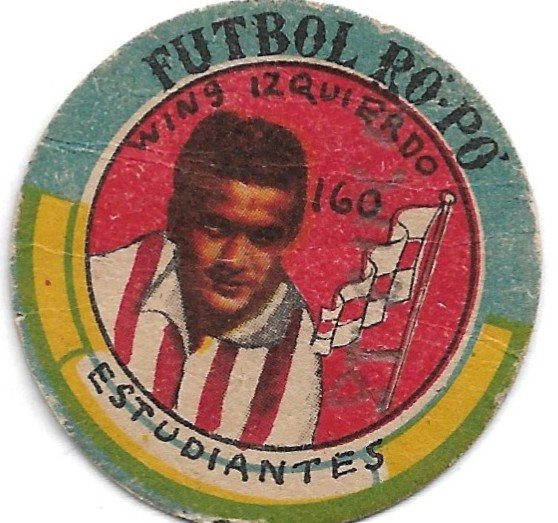 FIGURITA ARGENTINA FUTBOL PO-PO ESTUDIANTES N°160