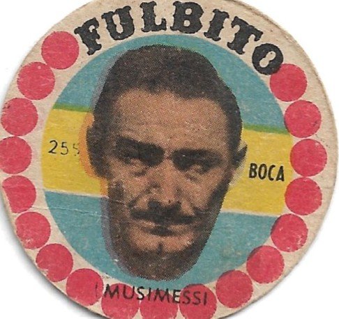 FIGURITA ARGENTINA FULBITO BOCA MUSIMESSI N°25