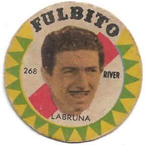 FIGURITA ARGENTINA FULBITO RIVER LA BRUNA N°268