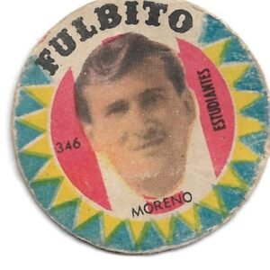 FIGURITA ARGENTINA FULBITO MORENO ESTUDIANTES N°346