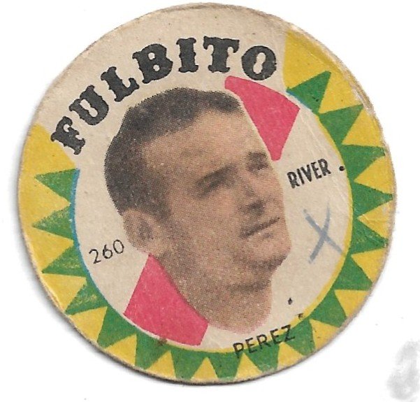 FIGURITA ARGENTINA FULBITO PEREZ RIVER N°260