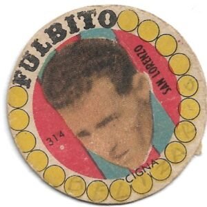 FIGURITA ARGENTINA FULBITO SAN LORENZO CIGNA N°314