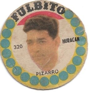 FIGURITA ARGENTINA FULBITO HURACAN PIZARRO N°320