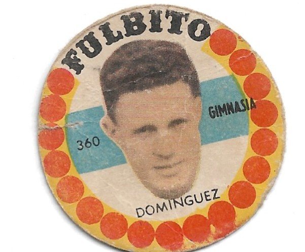 FIGURITA ARGENTINA FULBITO GIMNASIA DOMINGUEZ N°360