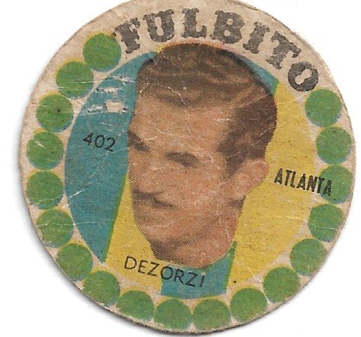 FIGURITA ARGENTINA FULBITO ATLANTA DEZORZI N°402