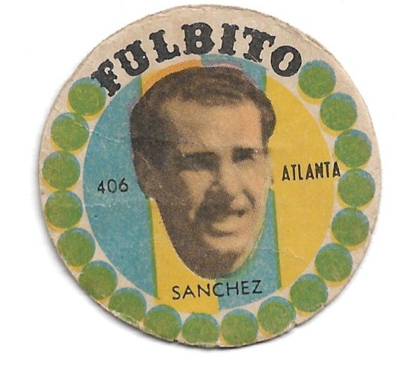 FIGURITA ARGENTINA FULBITO ATLANTA SANCHEZ N°406