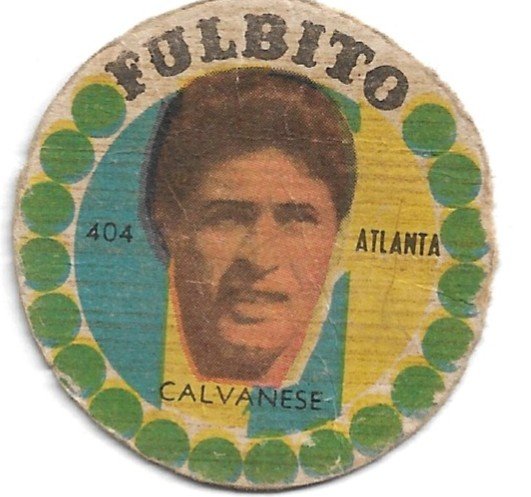 FIGURITA ARGENTINA FULBITO ATLANTA CALVANESE N°404