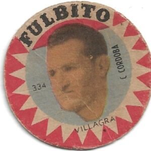 FIGURITA ARGENTINA FULBITO C.CORDOBA VILLAGRA N°334