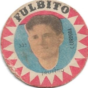 FIGURITA ARGENTINA FULBITO C.CORDOBA FRUTERO N°335