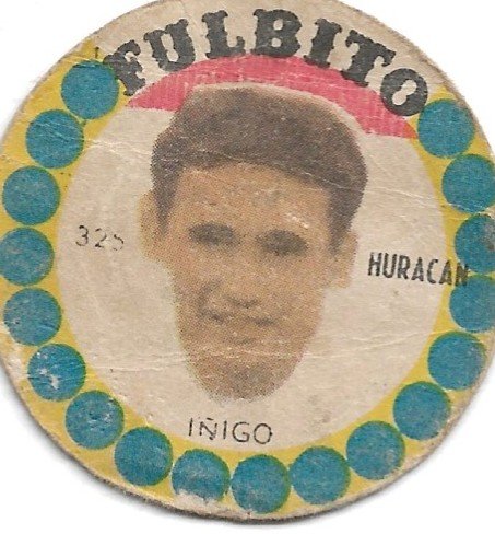 FIGURITA ARGENTINA FULBITO HURACAN IÑIGO N°325