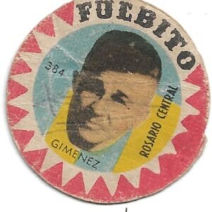 FIGURITA ARGENTINA FULBITO ROSARIO CENTRAL GIMENEZN°384