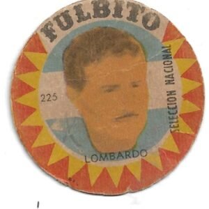 FIGURITA ARGENTINA FULBITO SELECCIÓN NACIONAL LOMBARDO N°225