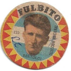 FIGURITA ARGENTINA FULBITO SELECCIÓN NACIONAL BERTOLDI N°233