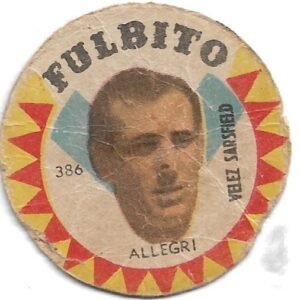 FIGURITA ARGENTINA FULBITO VELEZ SARSFIELD ALLEGRI N°386