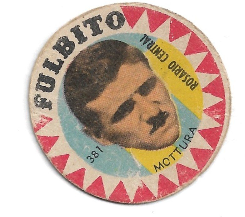 FIGURITA ARGENTINA FULBITO ROSARIO CENTRAL MOTTURA N°381