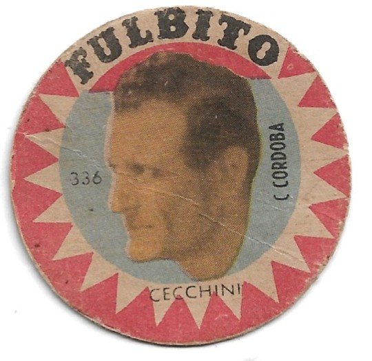 FIGURITA ARGENTINA FULBITO C.CORDOBA CECCHINI N°336