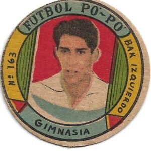 FIGURITA ARGENTINA FUTBOL PO-PO GIMNASIA N°163