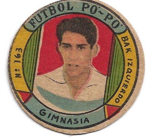 FIGURITA ARGENTINA FUTBOL PO-PO GIMNASIA N°163