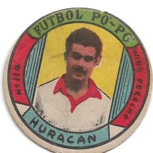 FIGURITA ARGENTINA FUTBOL PO-PO HURACAN N°114